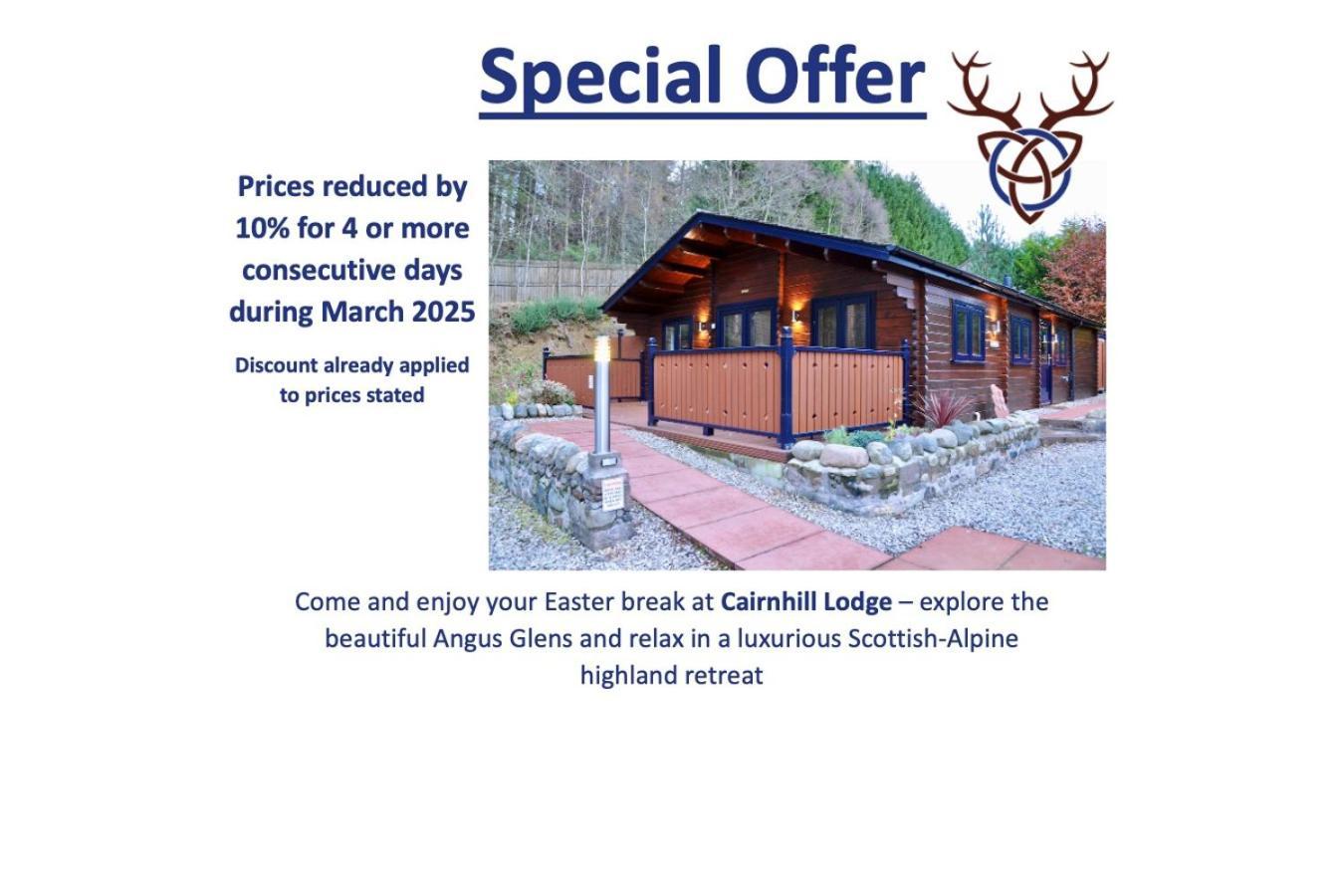 Cairnhill Lodge - Award-Winning Luxury Highland Retreat Blairgowrie and Rattray Exterior foto